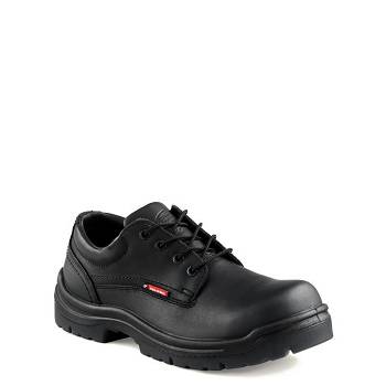 Red Wing Férfi King Toe Soft Toe Oxford Munkavédelmi Cipő Fekete